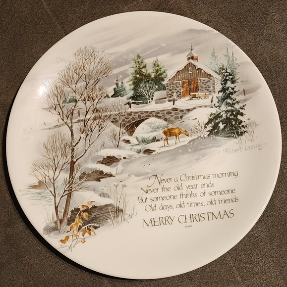 Winter scene series two commemorative edition by Robert Lassig.  Mcpl3 - Picture 1 of 2